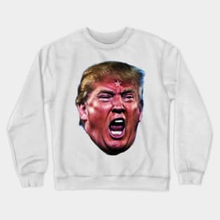 Angry Trump Crewneck Sweatshirt